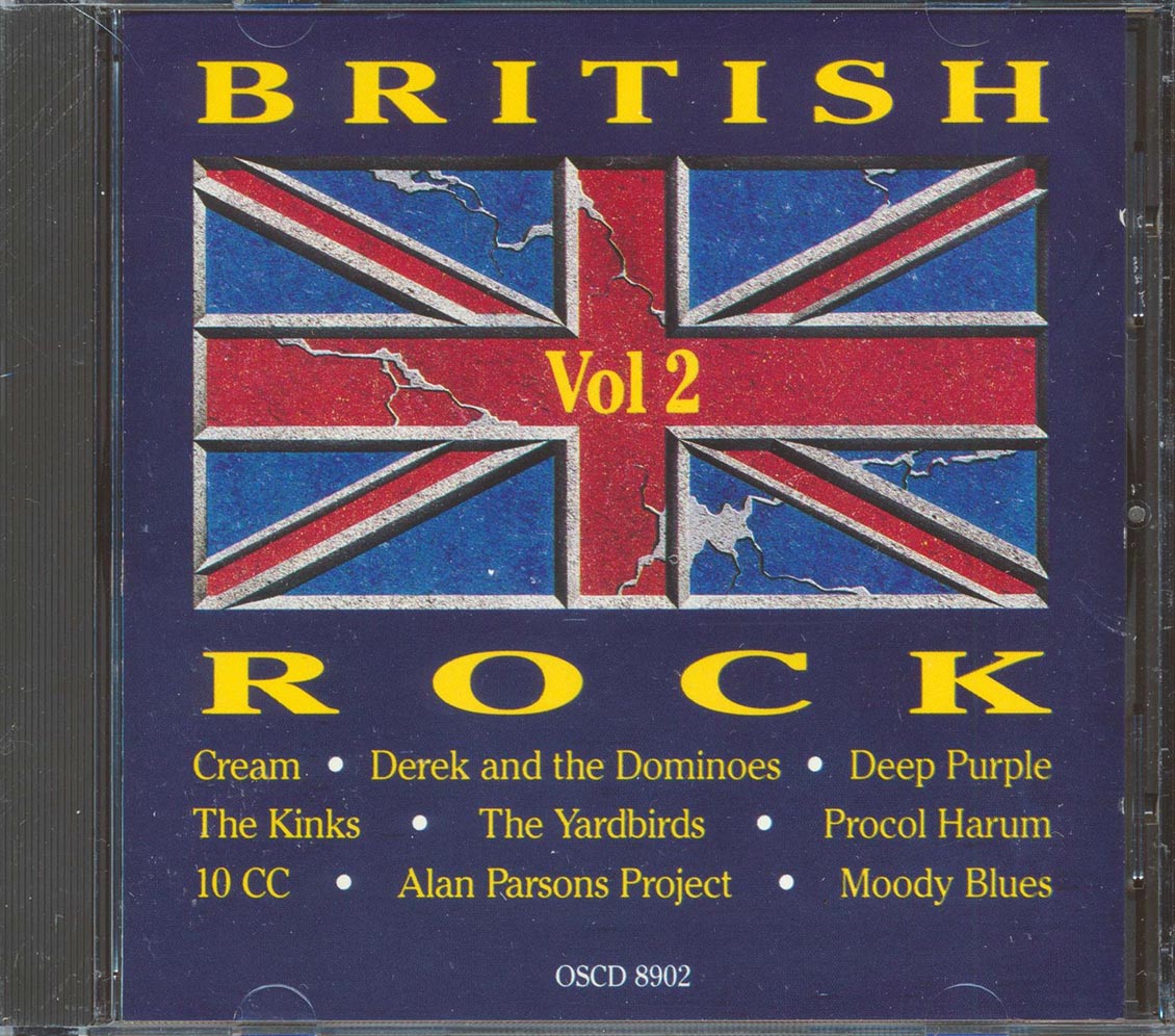 10CC, The Yardbirds, Derek & The Dominos, Cream, Deep Purple, Etc. - British Rock Volume 2 [New CD]