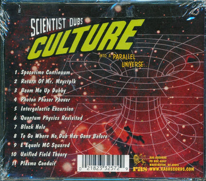 Scientist - Scientist Dubs Culture Into A Parallel Universe [New CD]