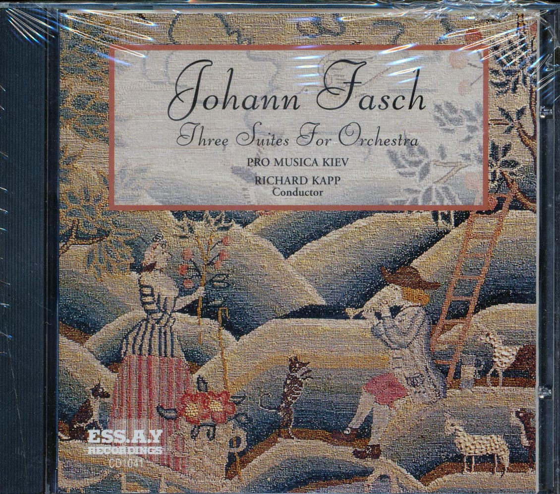 Johann Fasch, Richard Kapp - Three Suites For Orchestra [New CD]