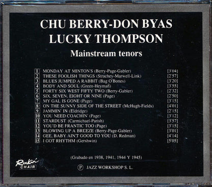 Chu Berry, Don Byas, Lucky Thompson - Mainstream Tenors [New CD]
