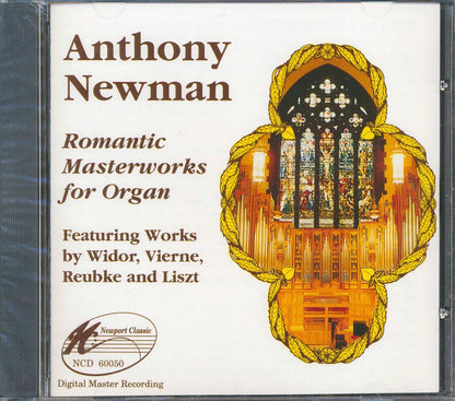Anthony Newman - Romantic Masterworks For Organ [New CD]