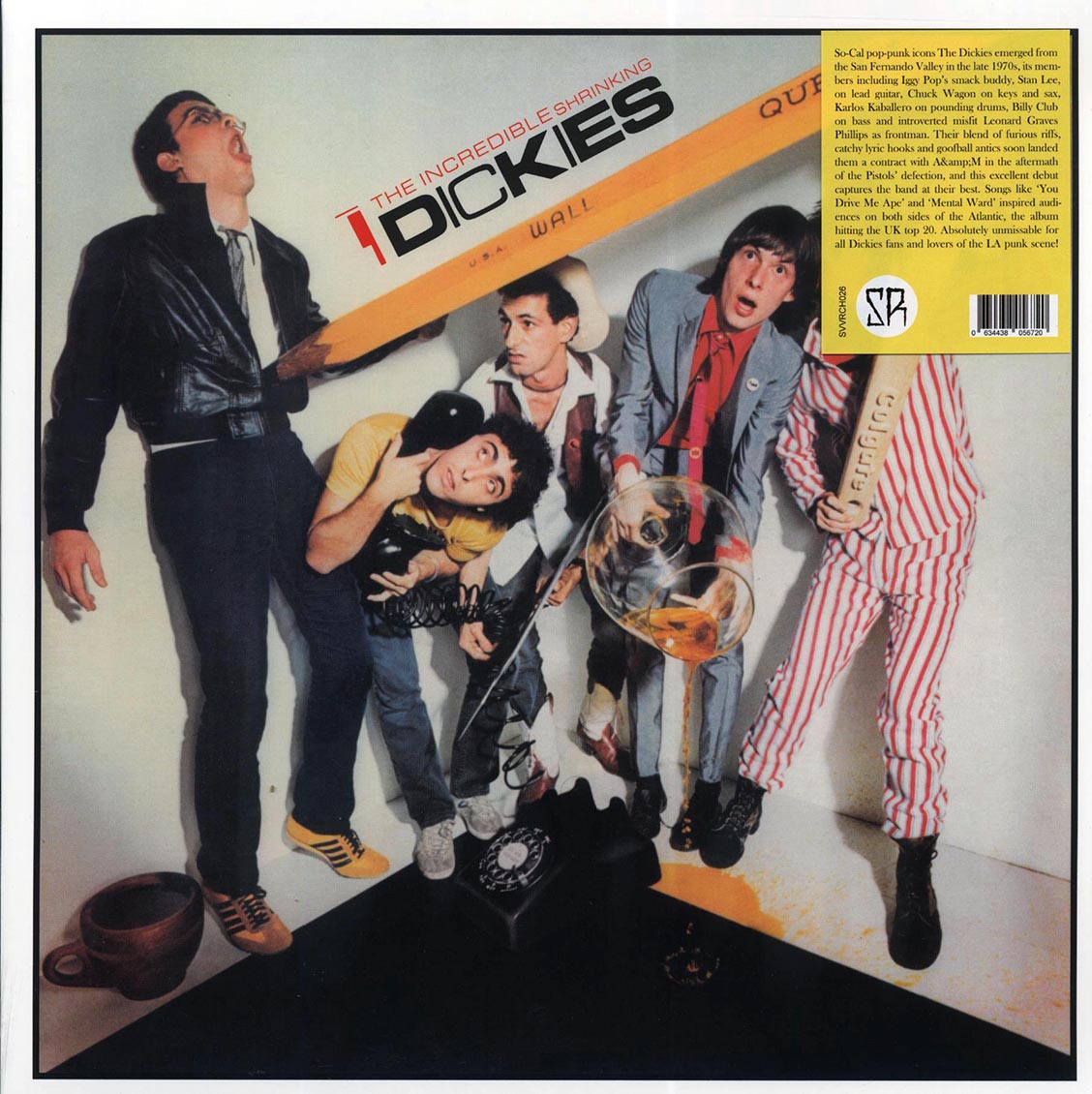The Dickies - The Incredible Shrinking Dickies [New Vinyl Record LP]