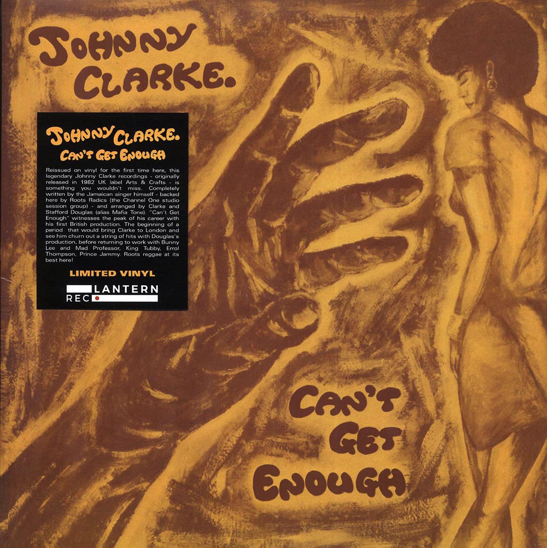 Johnny Clarke - Can't Get Enough (ltd. ed.) [New Vinyl Record LP]