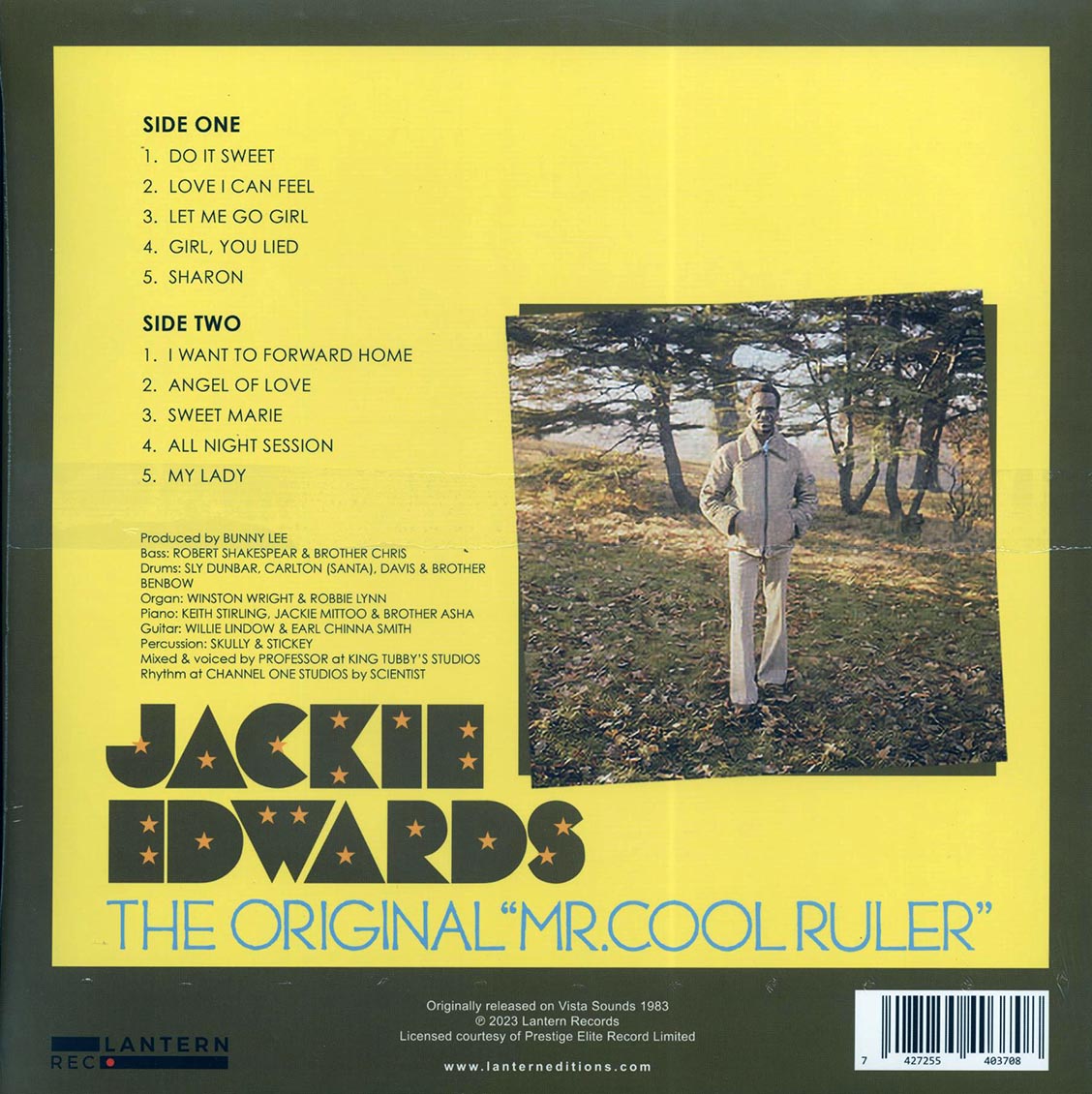 Jackie Edwards - The Original Mr. Cool Ruler (ltd. ed.) [New Vinyl LP]