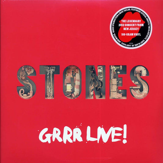 The Rolling Stones - Grrr Live! (die-cut jacket) (3xLP) (180g) [New Vinyl LP]