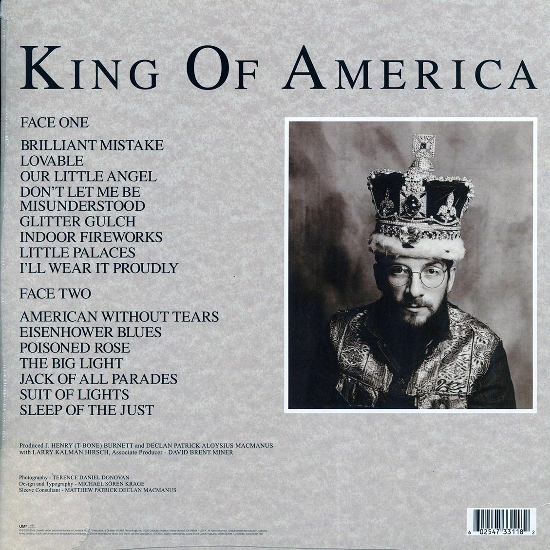 The Costello Show Featuring Elvis Costello - King Of America (180g) [New Vinyl LP]