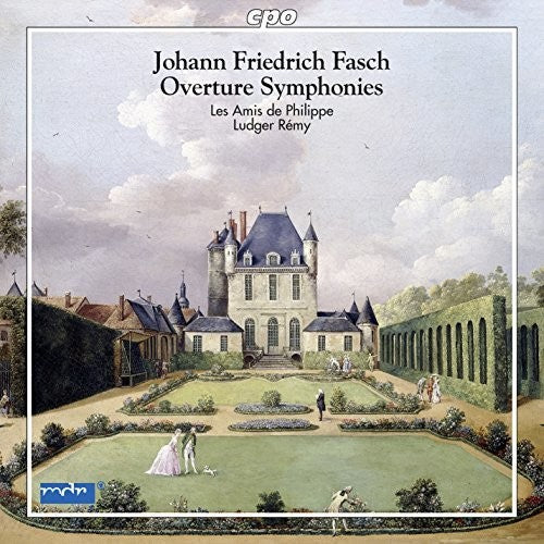 Fasch / Les Amis De Philippe / Remy - Overture Symphonies Music CD