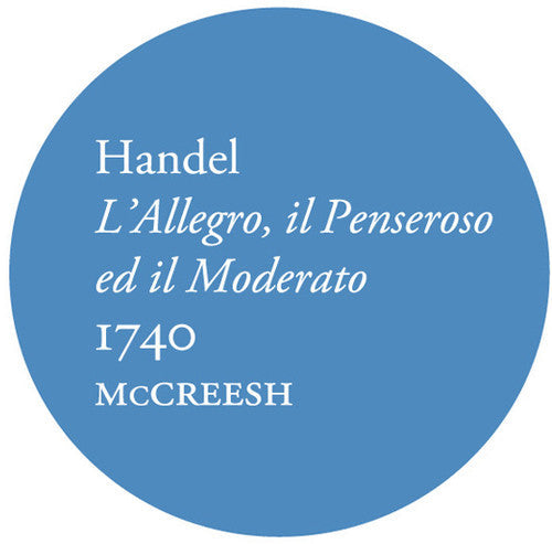 Paul Mccreesh - L'allegro Il Penseroso Ed Il Moderato [2 CD]