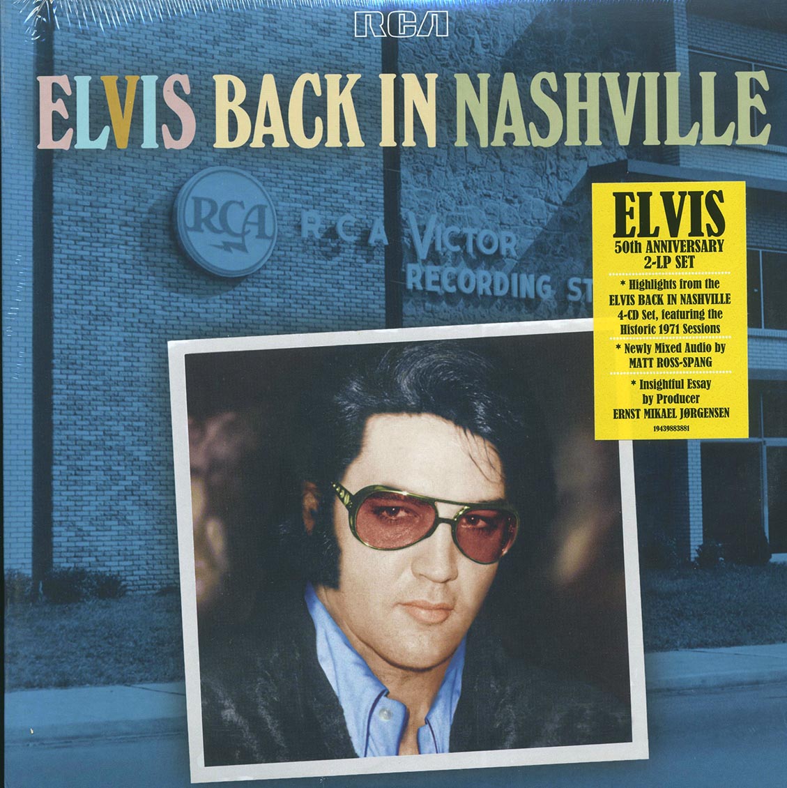 Elvis Presley - Elvis Back In Nashville [New Vinyl Record LP]
