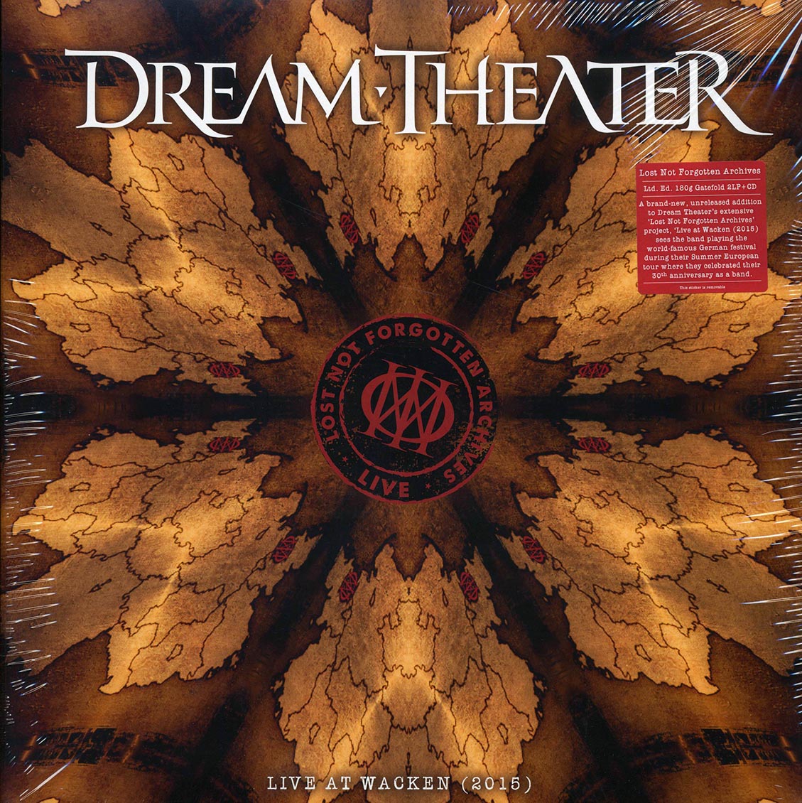 Dream Theater - Live At Wacken 2015 (2xLP) (180g) (incl. CD) [New]