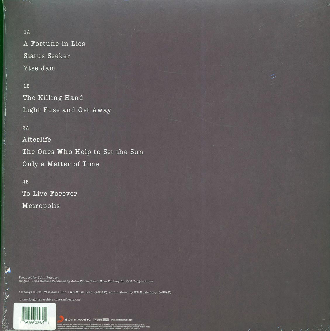Dream Theater - When Dream And Day Reunite: Live (2xLP) (180g) (remastered) (red vinyl) (incl. CD) [New Vinyl LP]