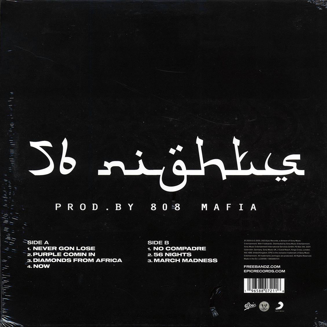 Future, DJ Esco - 56 Nights [New Vinyl LP]