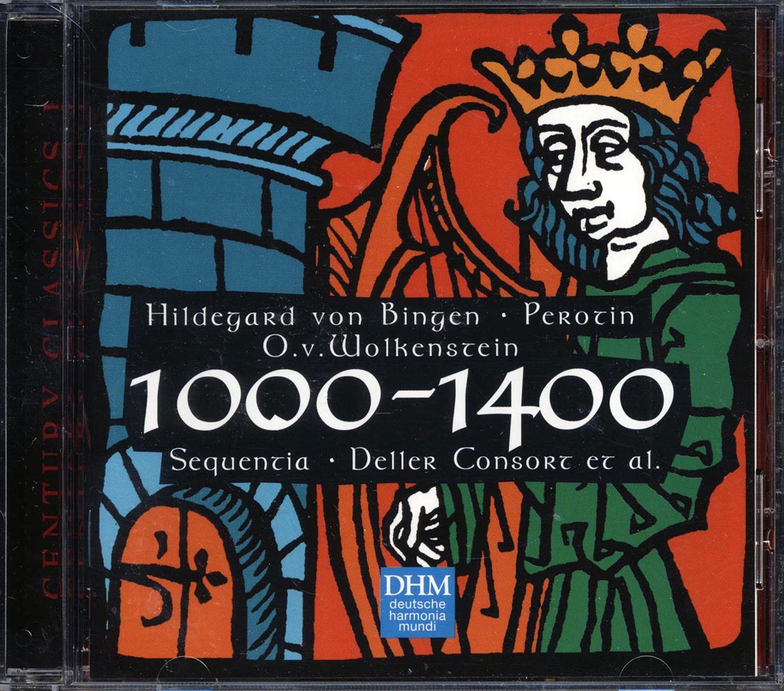 Hildegard Von Bingen, Perotin, Oswald Von Wolkenstein, Sequentia, Deller Consort - 1000-1400 [New CD]