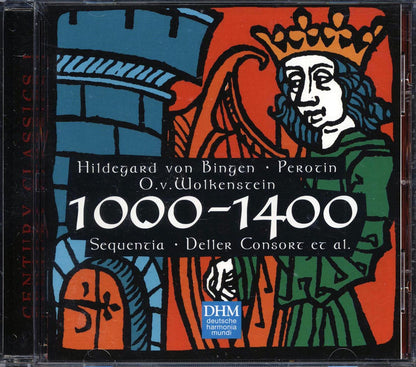 Hildegard Von Bingen, Perotin, Oswald Von Wolkenstein, Sequentia, Deller Consort - 1000-1400 [New CD]