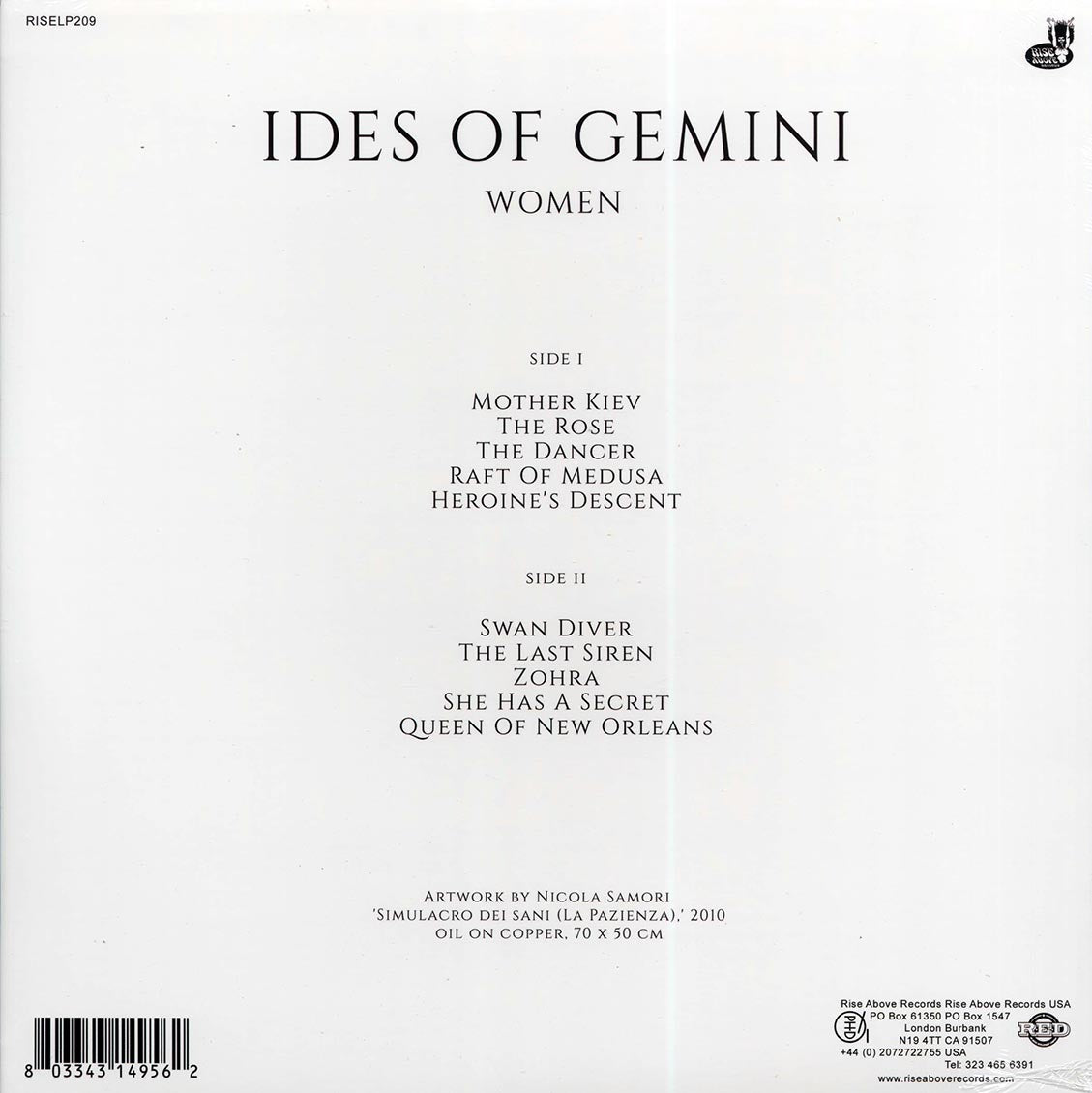 Ides Of Gemini - Women (180g) [New Vinyl LP]