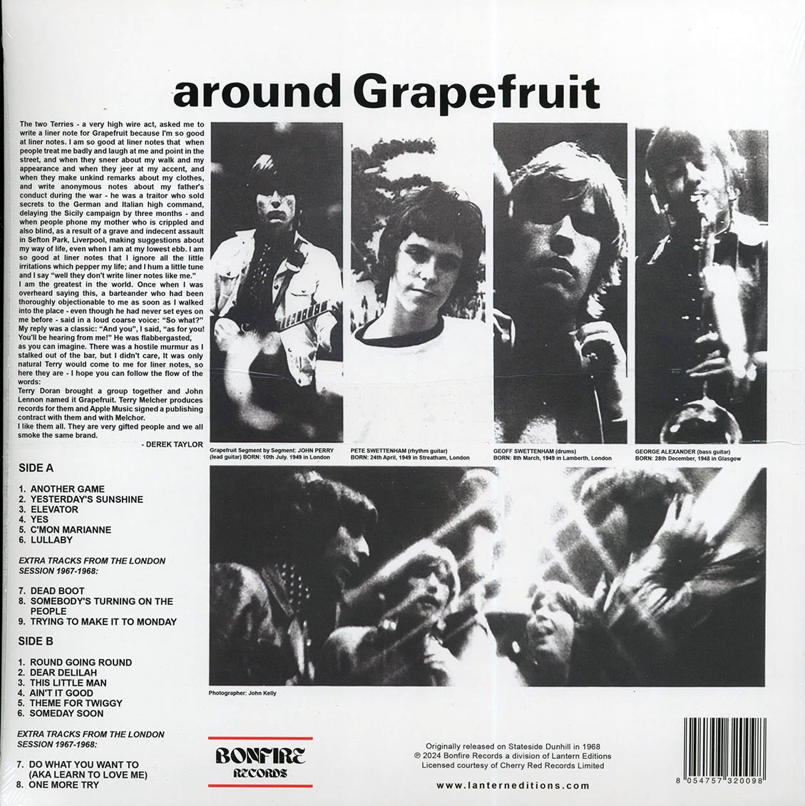 Grapefruit - Around Grapefruit (RSD 2024) (ltd. ed.) [New Vinyl Record LP]