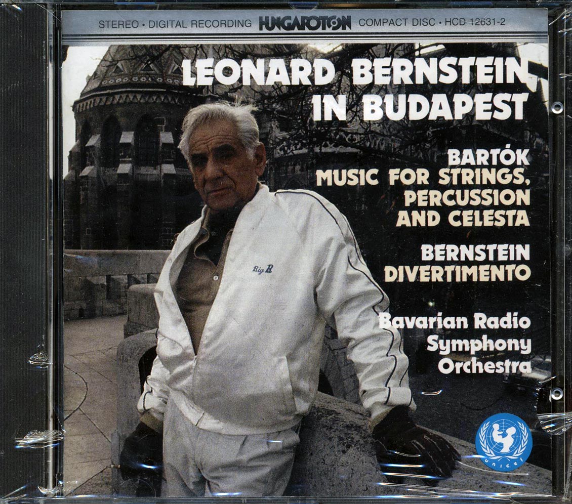 Bartok, Bernstein, Bavarian Radio Symphony Orchestra - Leonard Bernstein In Budapest: Music For Strings, Percussion And Celesta / Divertimento (incl. 20-page booklet) [New CD]