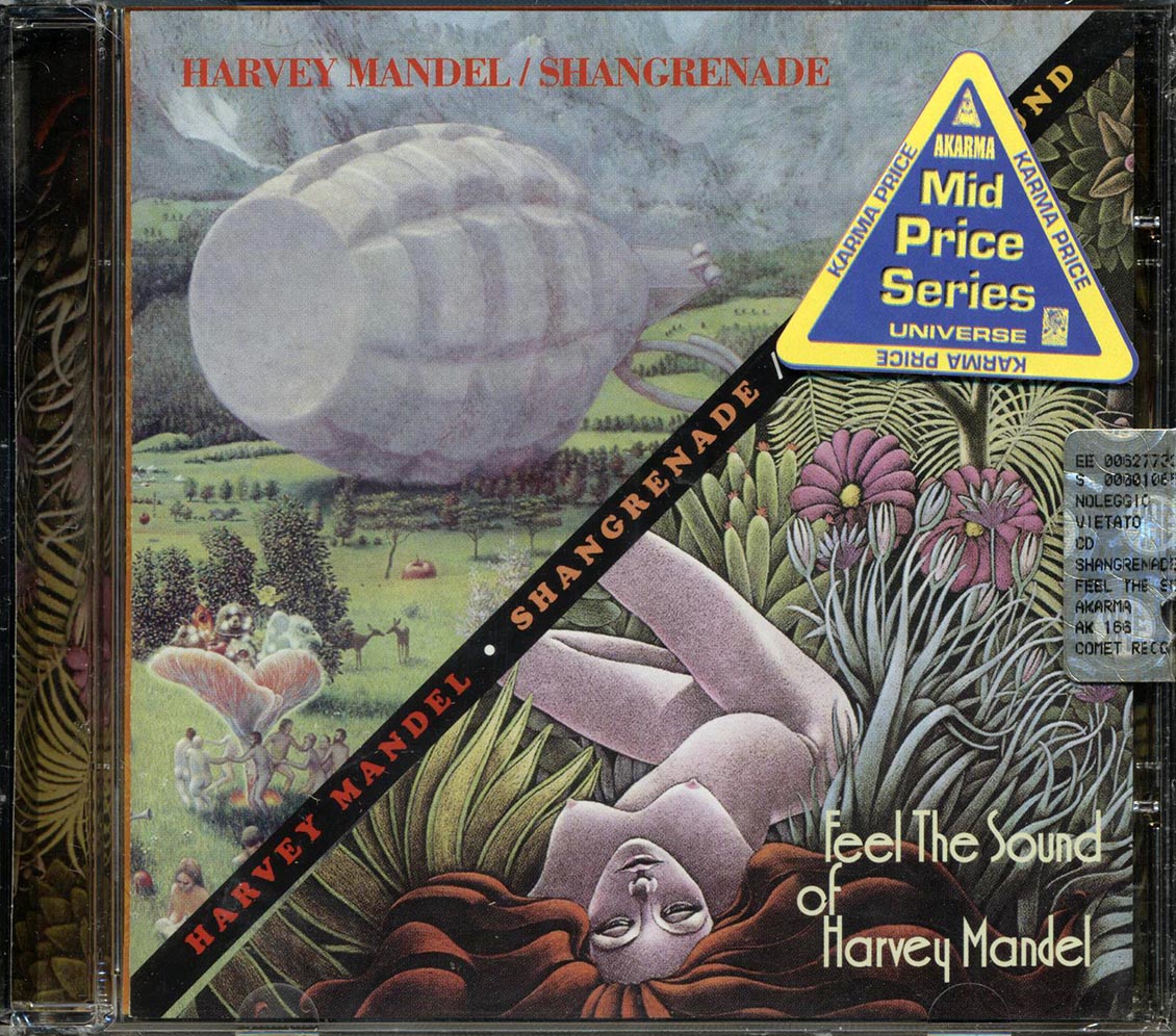 Harvey Mandel - Shangrenade + Feel The Sound Of Harvey Mandel (2 albums on 1 CD) [New CD]