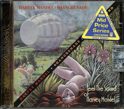 Harvey Mandel - Shangrenade + Feel The Sound Of Harvey Mandel (2 albums on 1 CD) [New CD]