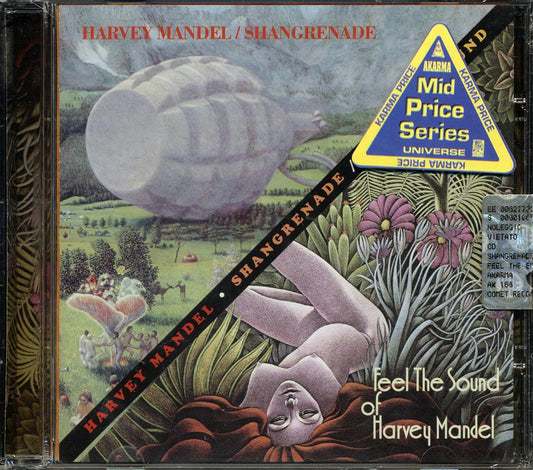 Harvey Mandel - Shangrenade + Feel The Sound Of Harvey Mandel (2 albums on 1 CD) [New CD]
