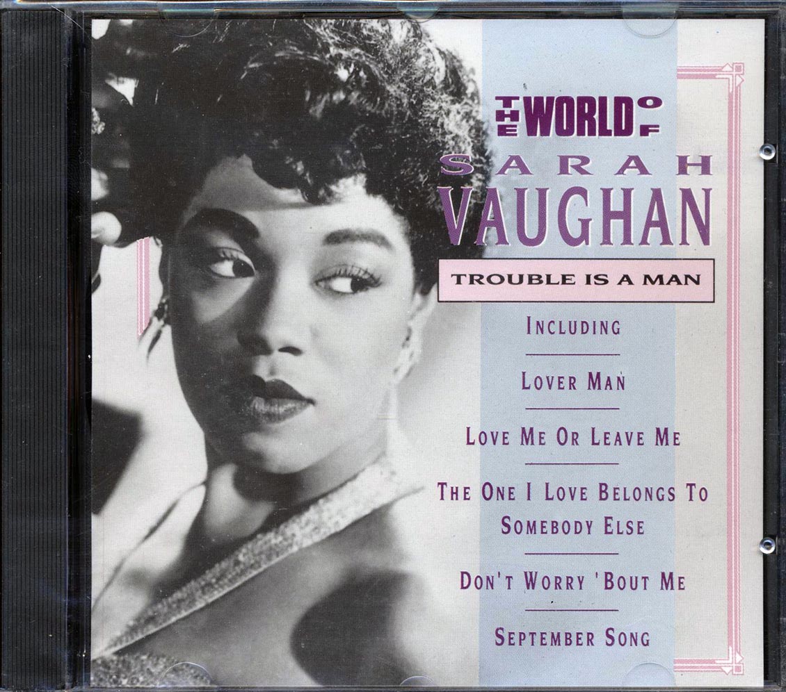 Sarah Vaughan - Trouble Is A Man [New CD]