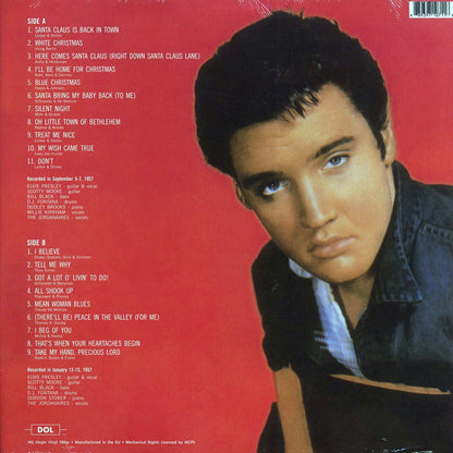 Elvis Presley - Elvis' Christmas Album (die-cut jacket) (180g) (gold vinyl) [New Vinyl Record LP]