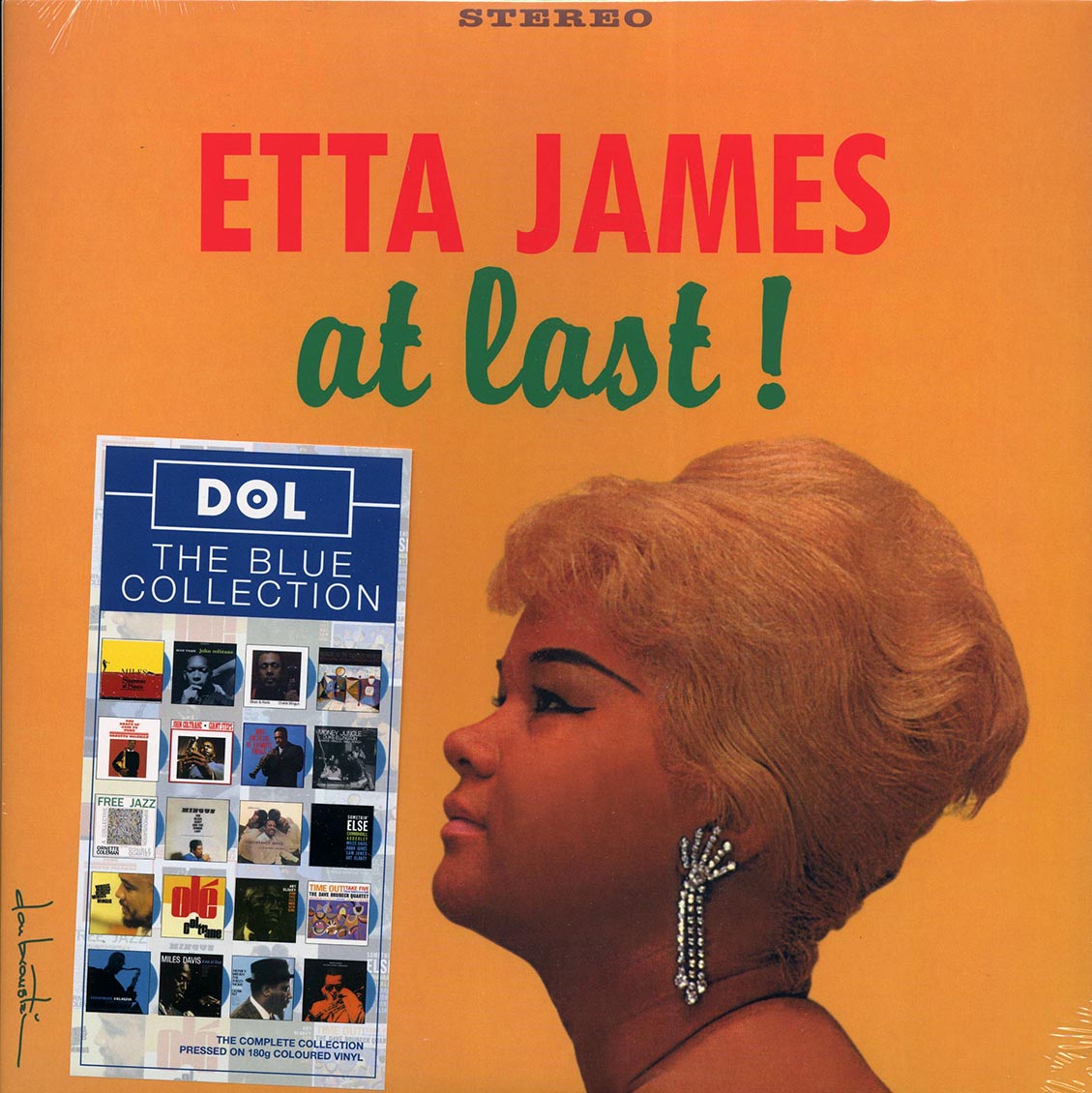 Etta James - At Last! (180g) (orange vinyl) [New Vinyl Record LP]