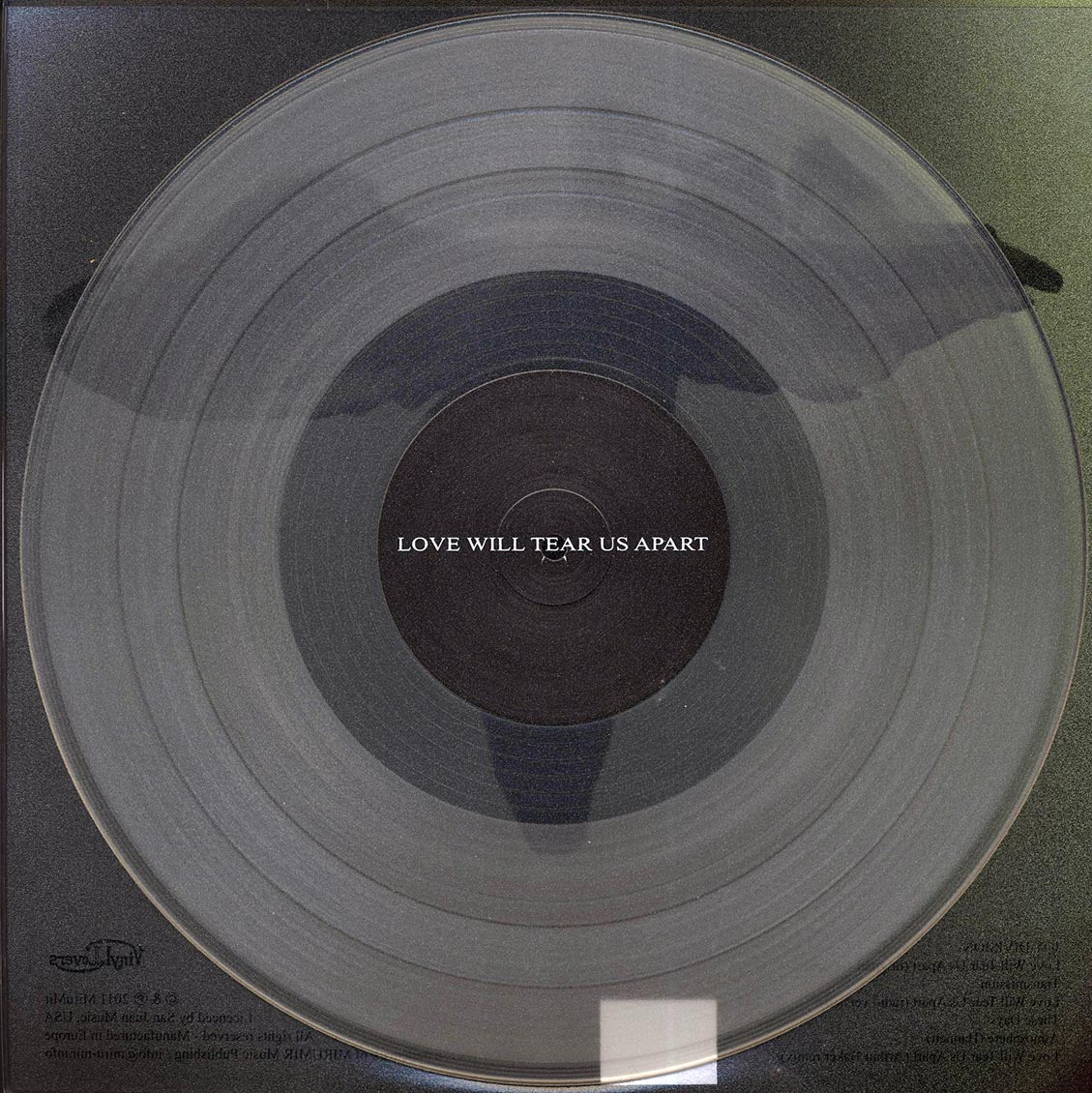 Joy Division - Love Will Tear Us Apart [New Vinyl Record LP]
