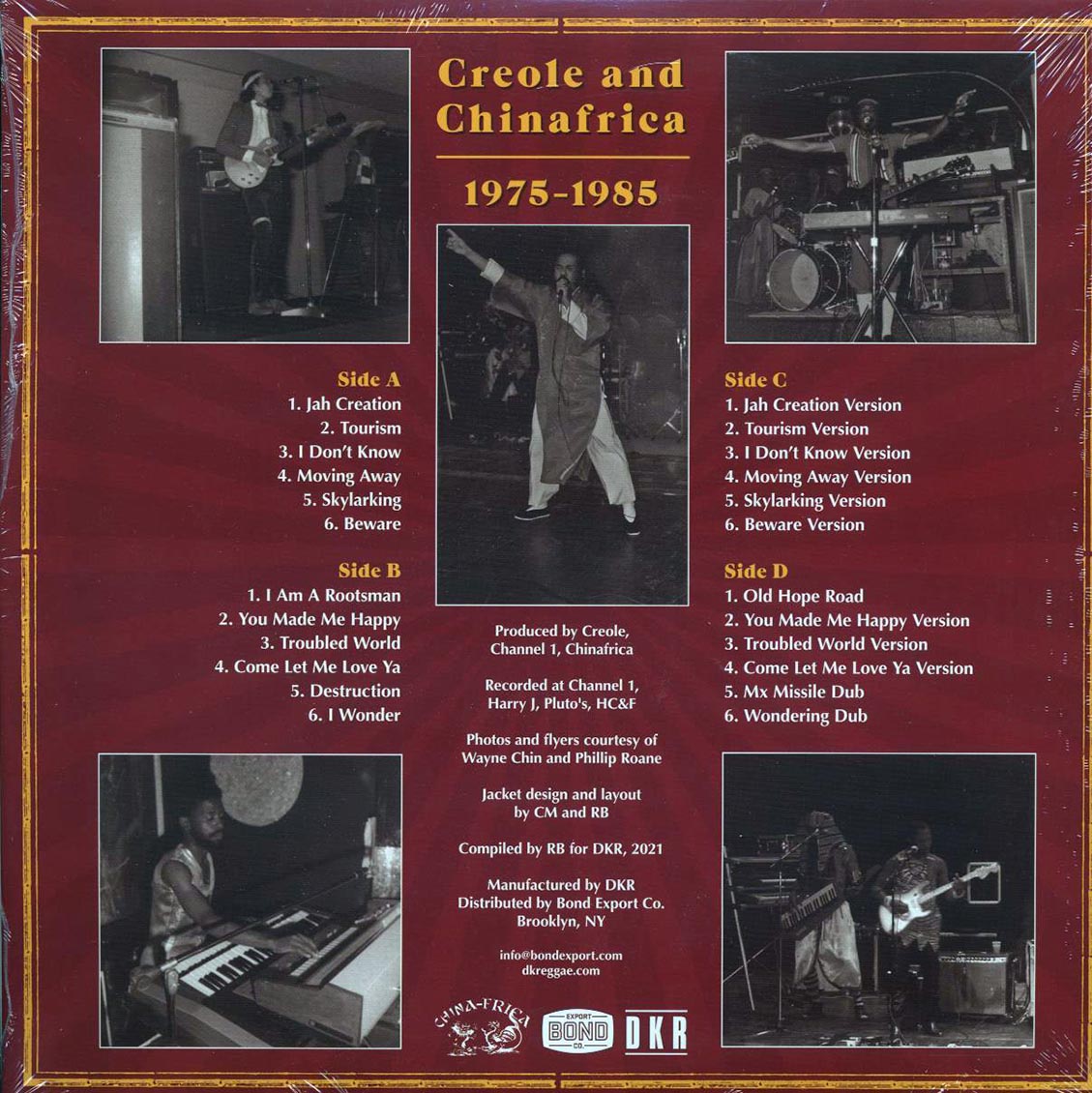 Creole, Chinafrica - Journey From Creation 1975-1985 (2xLP) [New Vinyl LP]