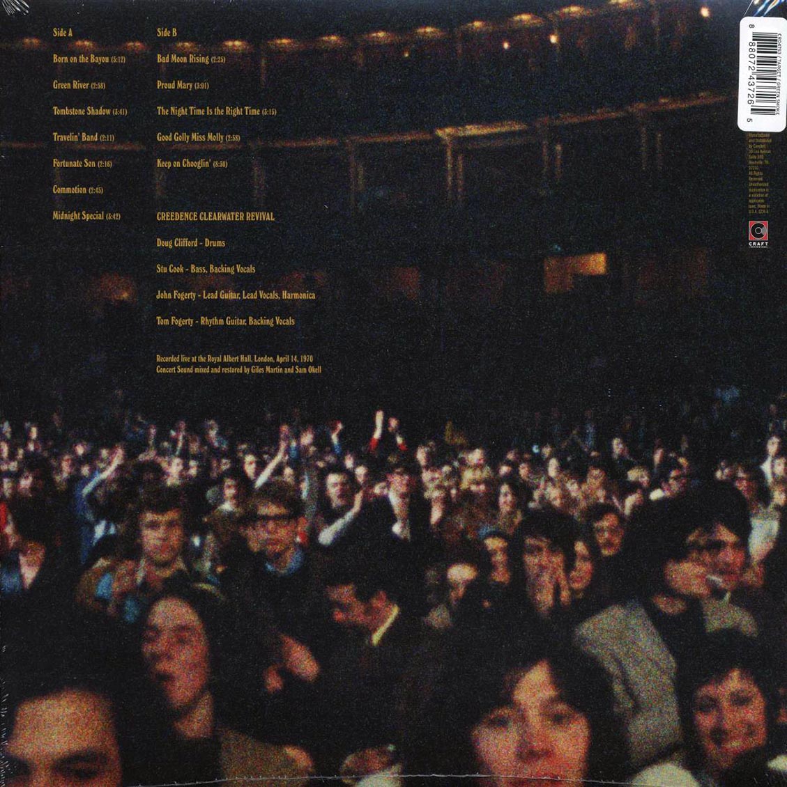 Creedence Clearwater Revival - At The Royal Albert Hall, April 14, 1970 (green vinyl) [New Vinyl LP]