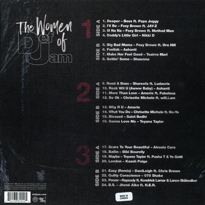 Ashanti, Foxy Brown, Nikki D, Chrisette Michele, Etc. - The Women Of Def Jam (3xLP) (box set) [New Vinyl LP]