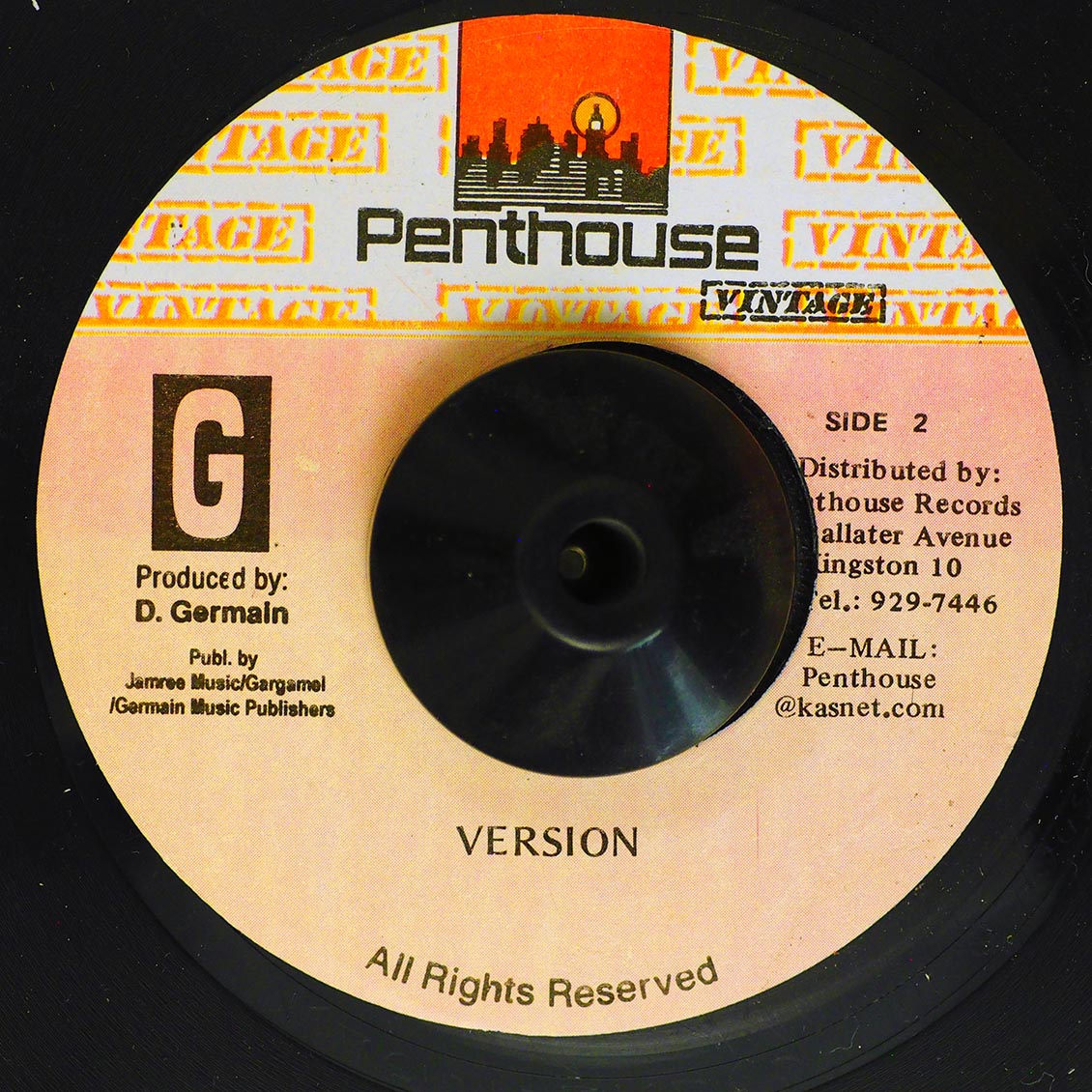 Sanchez - Ain't No Turning Back  /  Version (rhythm: "Mud Up AKA Chaka Demus - Workie Workie") [New Vinyl 7"]