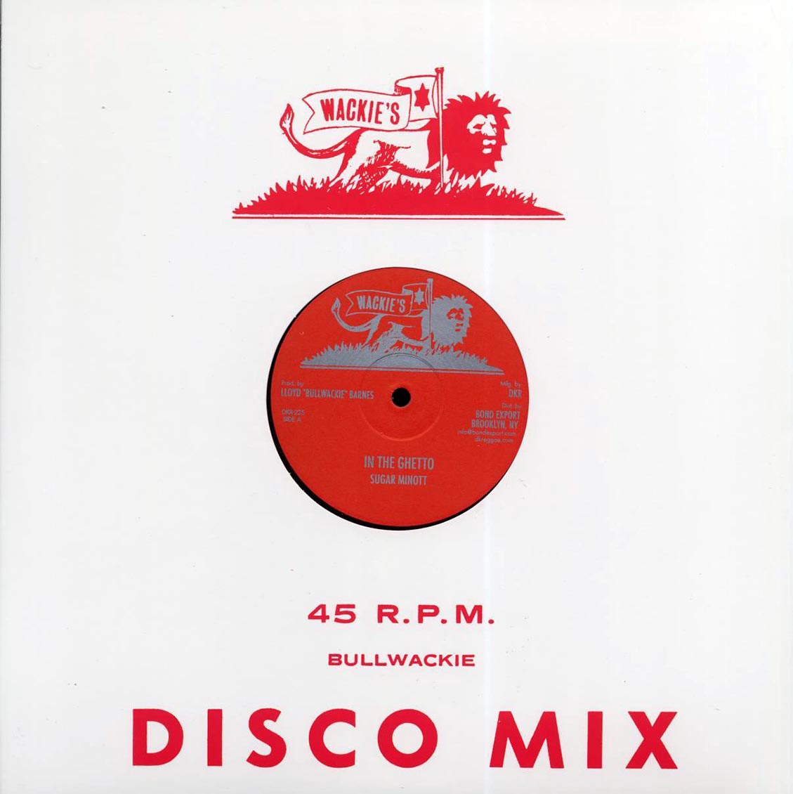 Sugar Minott - In The Ghetto  /  Calabash & Fourth Generation Band - Zion Land [New]