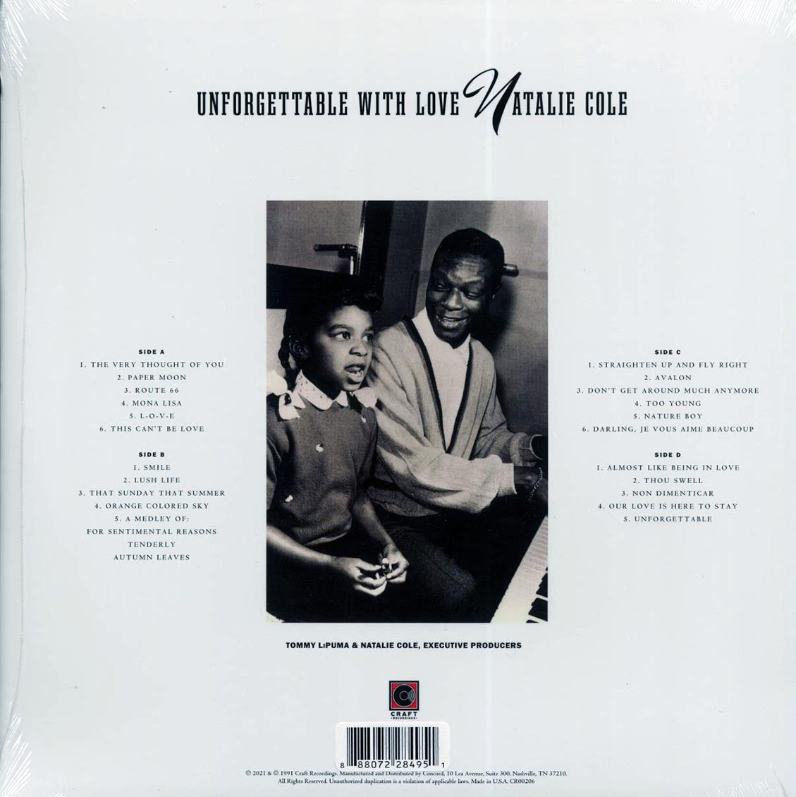 Natalie Cole - Unforgettable (2xLP) (pink vinyl) [New Vinyl LP]