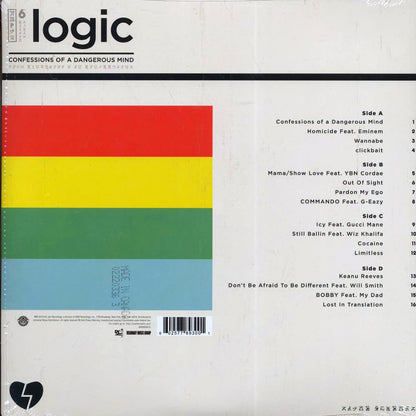 Logic - Confessions Of A Dangerous Mind (2xLP) [New Vinyl LP]