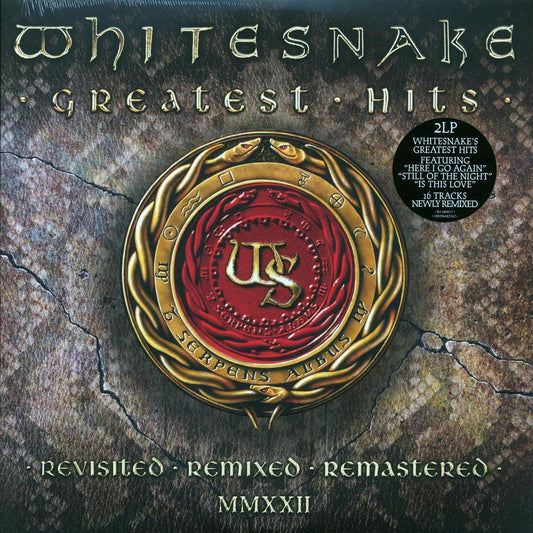 Whitesnake - Greatest Hits: Revisited, Remixed, Remastered MMXXII (2xLP) (remastered) [New Vinyl Record LP]