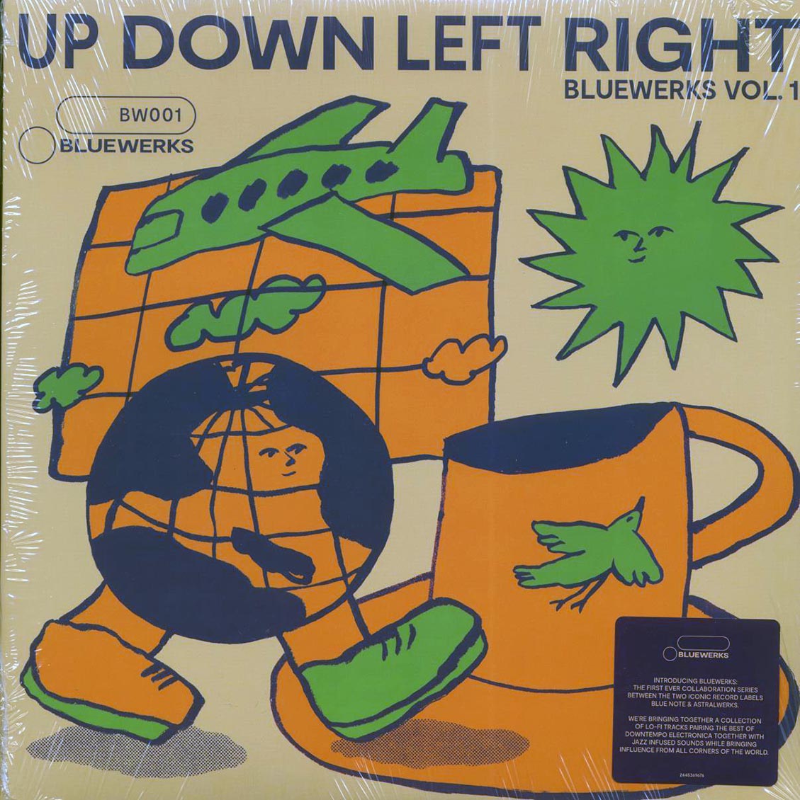 Pete Tong, Zmeyev, Sebastian Kamae, Tysu, Saib, Hitasu, Don Was, Etc. - Up Down Left Right: Bluewerks Volume 1 + Volume 2 [New] [New Vinyl]