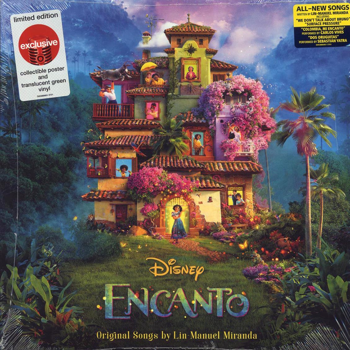 Various - Encanto: Original Songs By Lin-Manuel Miranda (Disney) (ltd. ed.) (green vinyl) [New Vinyl LP]