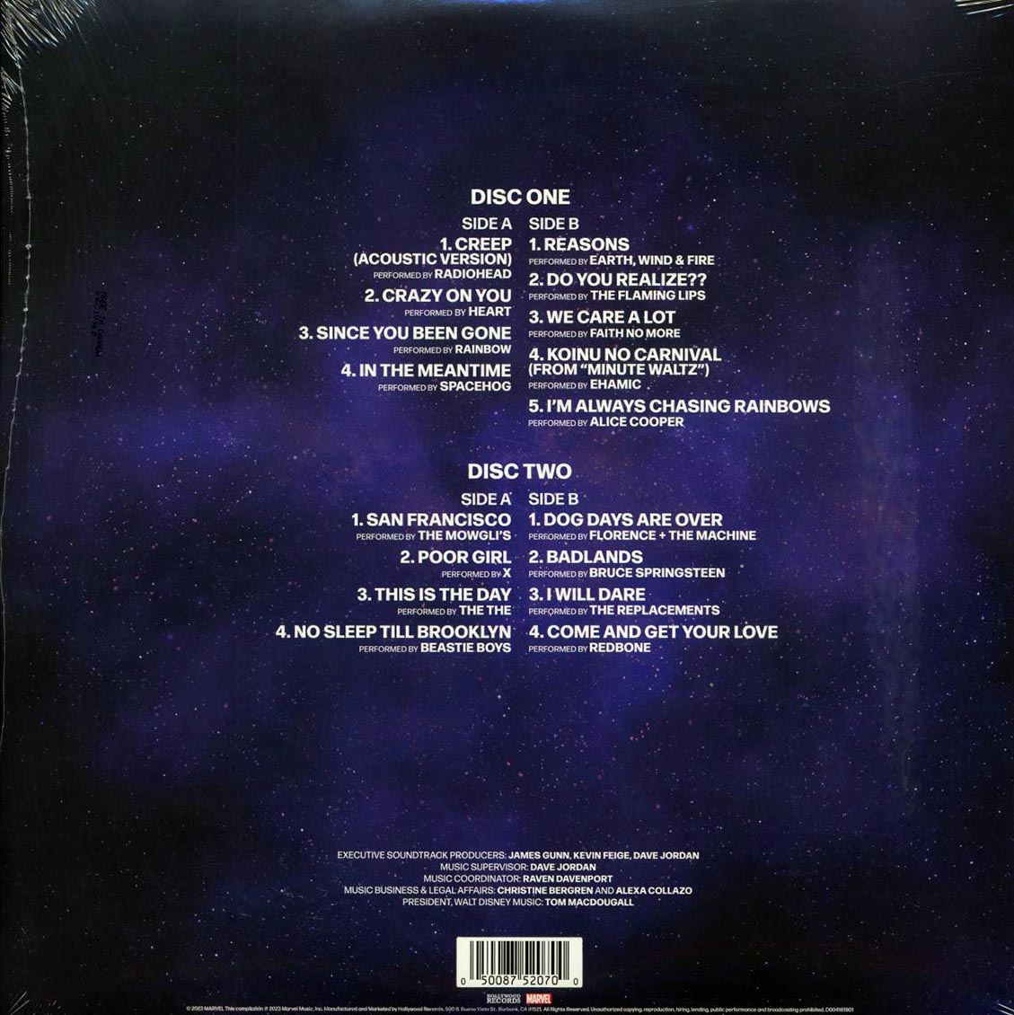 Radiohead, The Beastie Boys, Heart, The Replacements, Florence & The Machine, Etc. - Guardians Of The Galaxy Volume 3: Awesome Mix Volume 3 (2xLP) [New Vinyl LP]