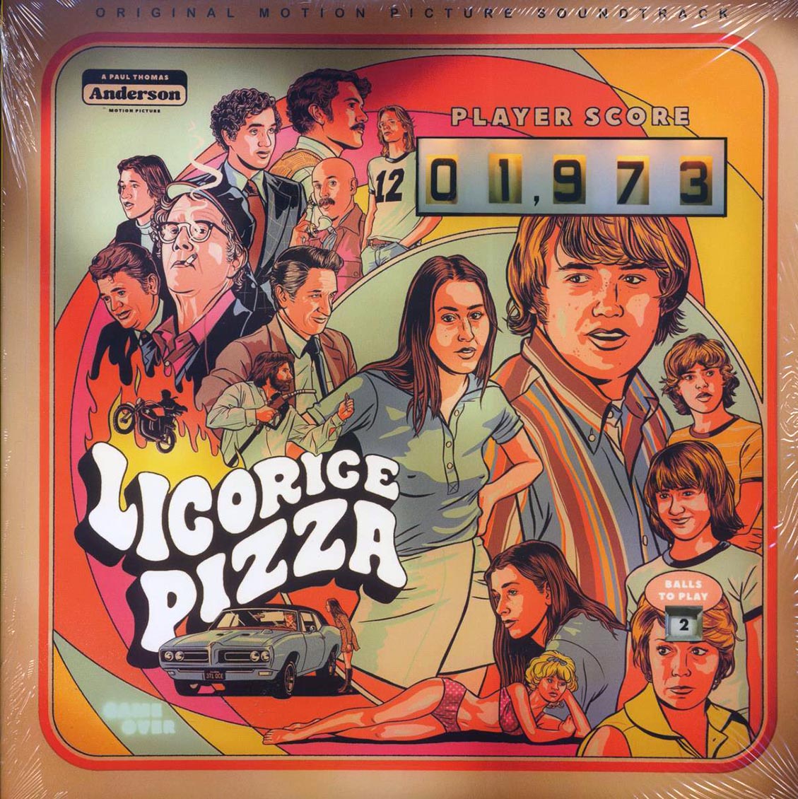 David Bowie, Nina Simone, Taj Mahal, The Doors, Chuck Berry, Sonny & Cher, Etc. - Licorice Pizza: Original Motion Picture Soundtrack (2xLP) [New]