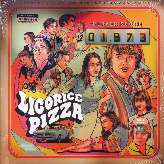 David Bowie, Nina Simone, Taj Mahal, The Doors, Chuck Berry, Sonny & Cher, Etc. - Licorice Pizza: Original Motion Picture Soundtrack (2xLP) [New]
