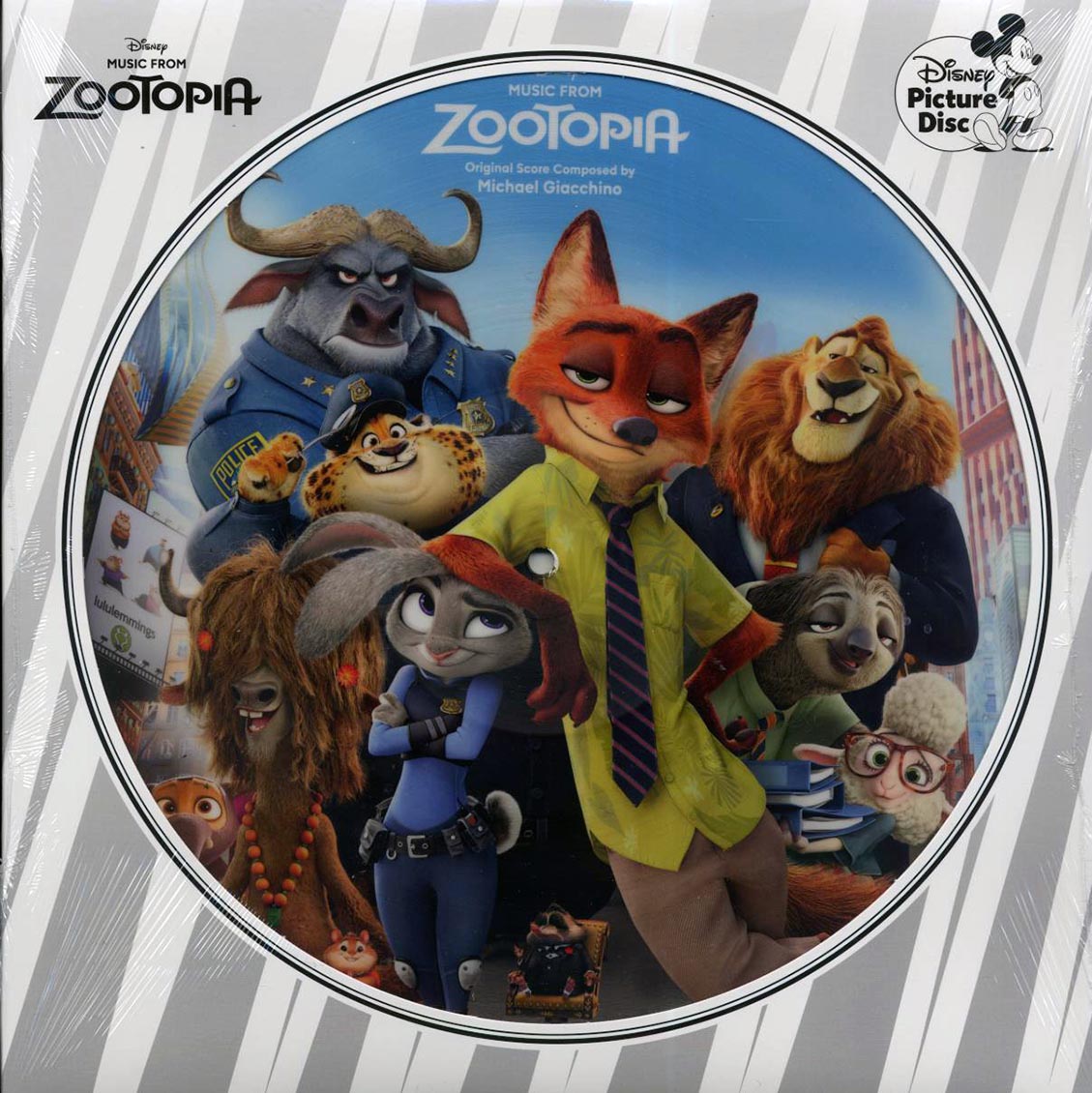 Michael Giacchino - Music From Zootopia: Original Score (die-cut jacket) (picture disc) [New Vinyl LP]