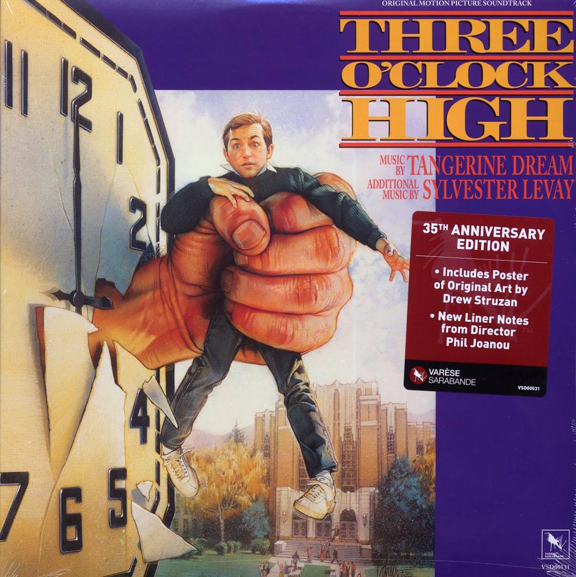 Tangerine Dream, Sylvester Levay - Three O'Clock High: Original Motion Picture Soundtrack (35th Anniv. Ed.) (remastered) [New Vinyl] [New Vinyl]