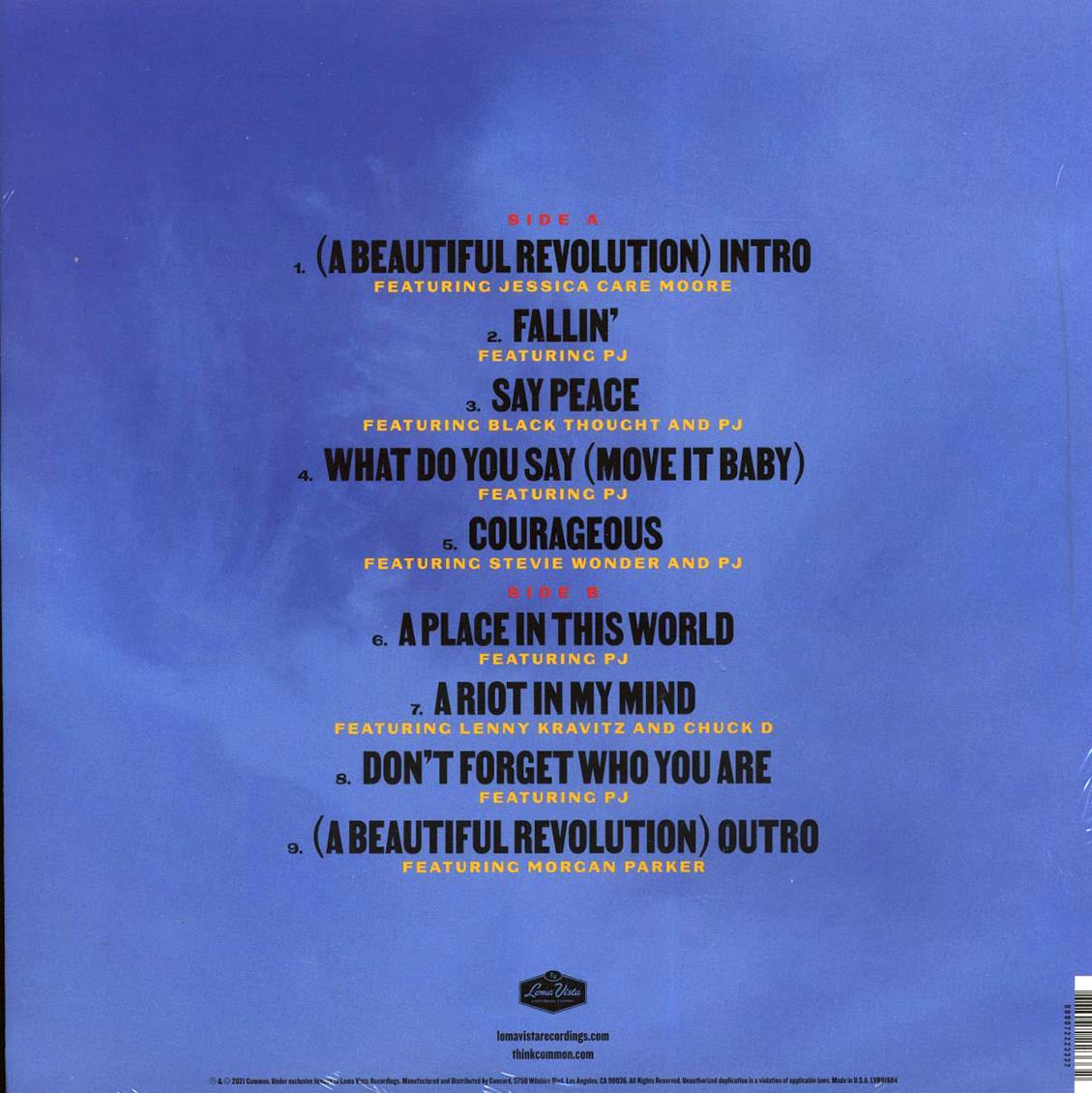 Common - A Beautiful Revolution Part 1 [New Vinyl LP]
