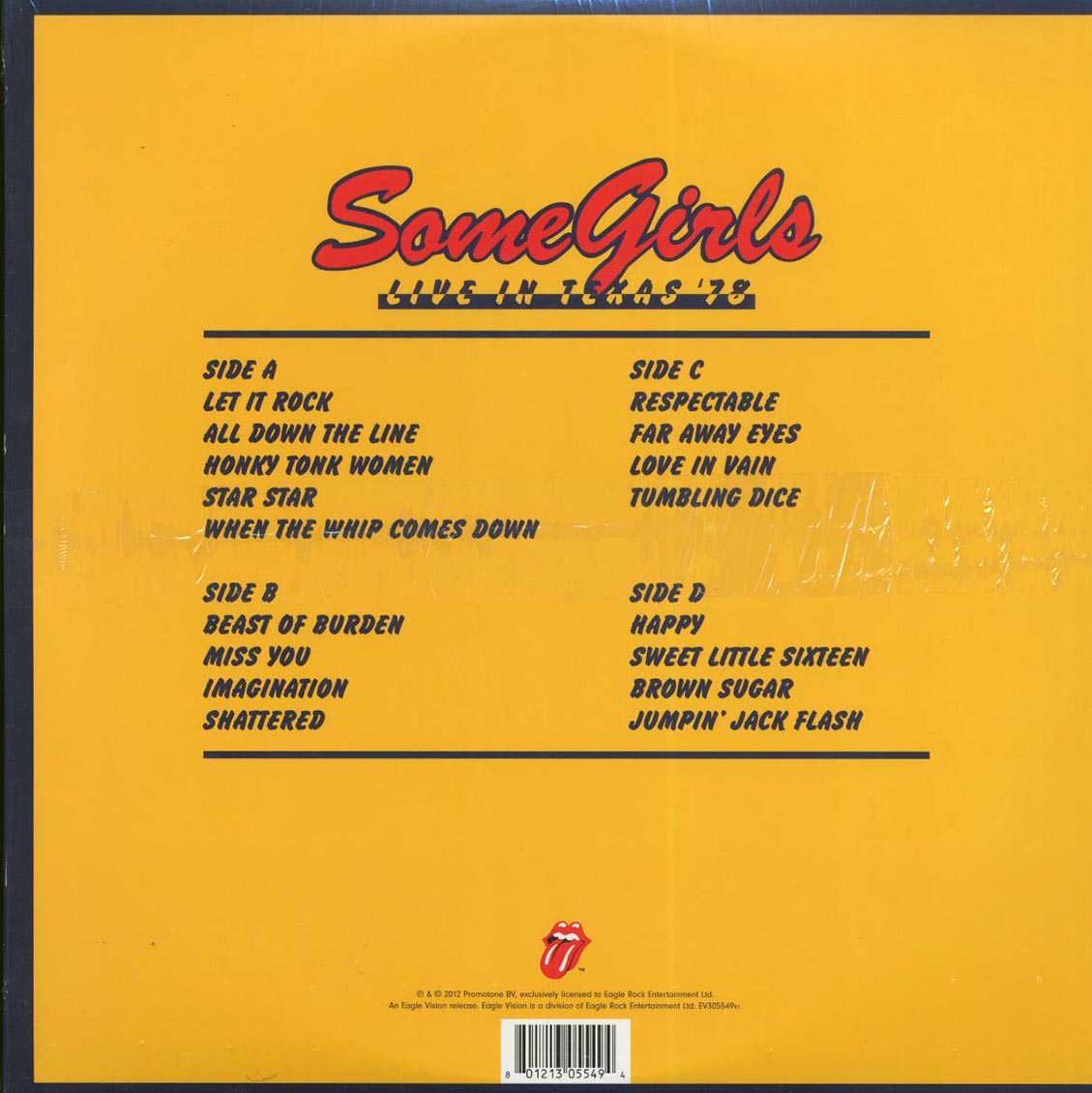 The Rolling Stones - Some Girls: Live In Texas '78 (2xLP) (incl. DVD) [New Vinyl LP]