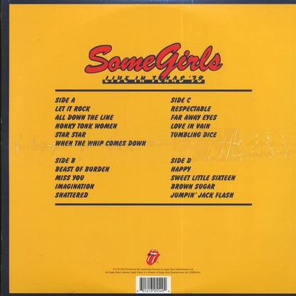 The Rolling Stones - Some Girls: Live In Texas '78 (2xLP) (incl. DVD) [New Vinyl LP]