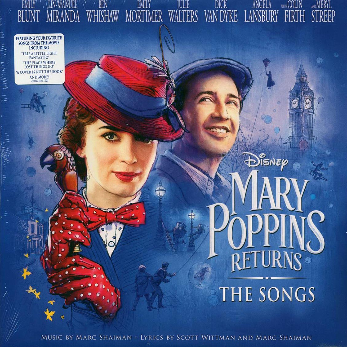 Marc Shaiman, Scott Wittman - Mary Poppins Returns: The Songs [New Vinyl LP]
