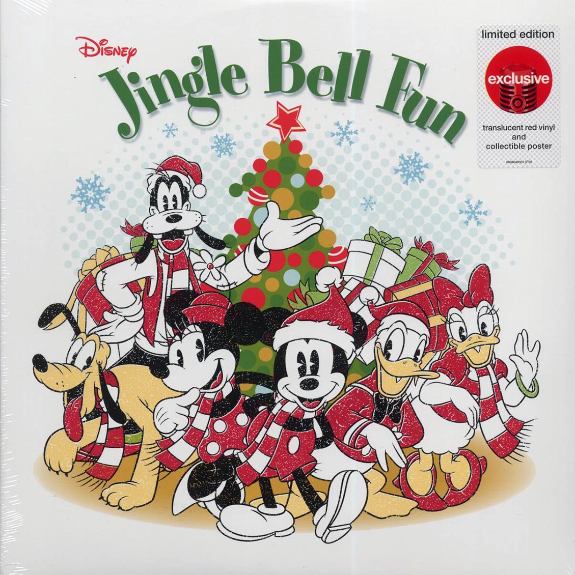 Mickey Mouse, Goofy, Donald Duck, Ronald Crenshaw. Etc. - Disney Jingle Bell Fun (ltd. ed.) (red vinyl) [New Vinyl LP]