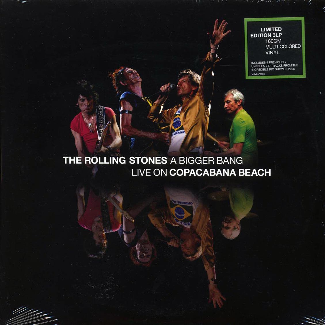 The Rolling Stones - A Bigger Bang: Live On Copacabana Beach (ltd. ed.) (3xLP) (colored vinyl) [New Vinyl LP]