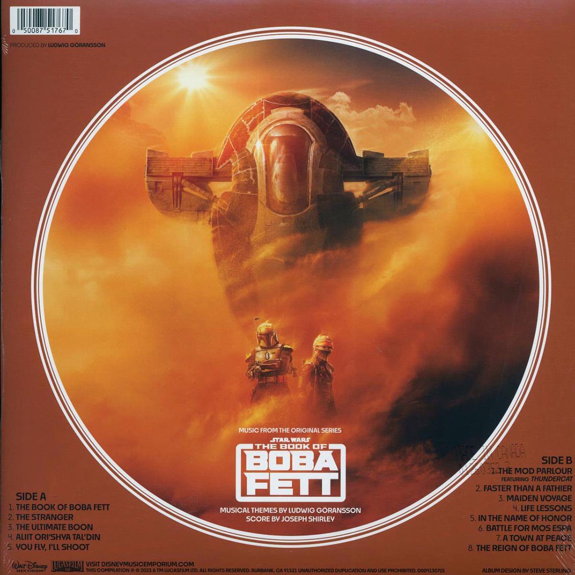 Various - Star Wars: The Book Of Boba Fett, Music From The Original Series (picture disc) [New Vinyl LP]